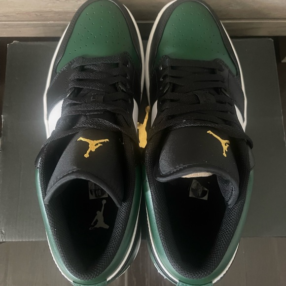 Jordan Shoes Jordan Low Green Toe Poshmark